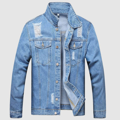 Atlas Trendy Denim Jacket - Infinityloyal