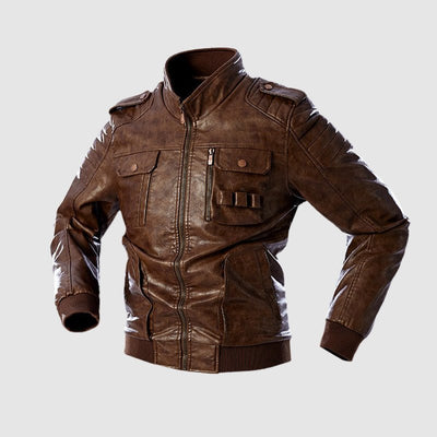 Ben Smith Biker Leather Jacket