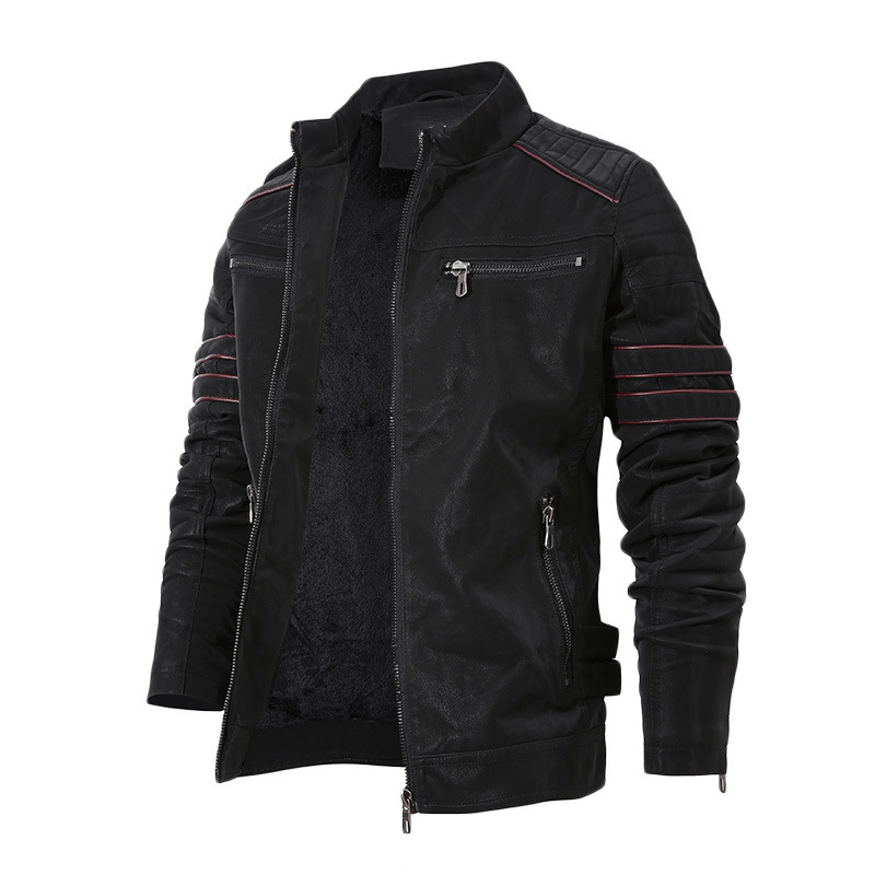 Jack Washington Retro Leather Jacket - Infinityloyal