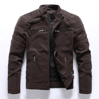 Thunder Rider Leather Jacket - Infinityloyal