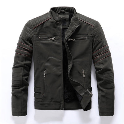 Thunder Rider Leather Jacket - Infinityloyal
