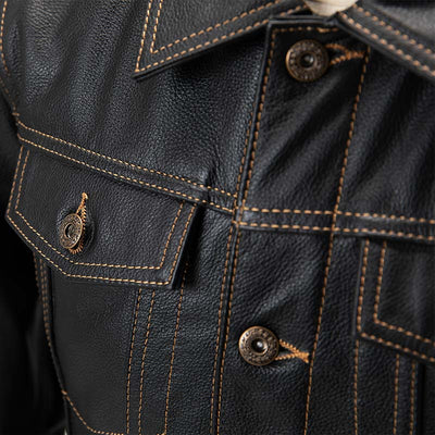 Vintage Biker Genuine Leather Jacket